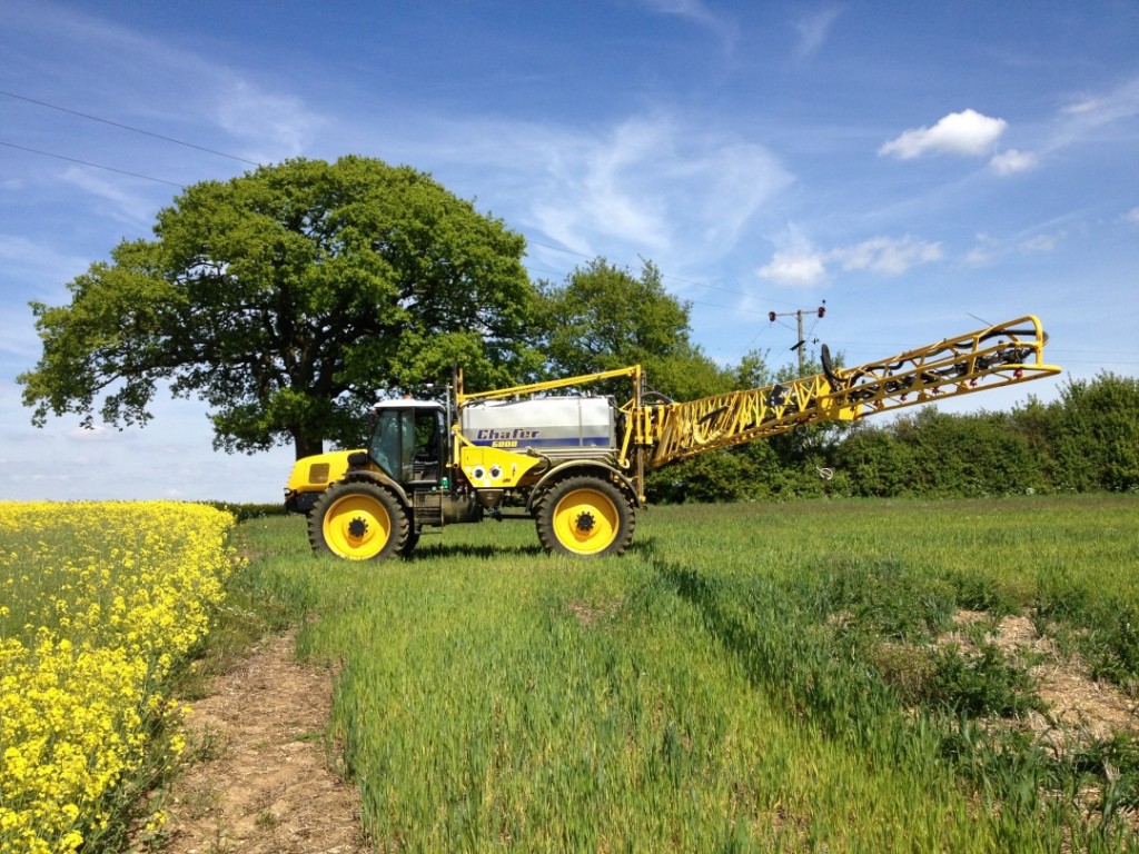 Griffin farming spraying