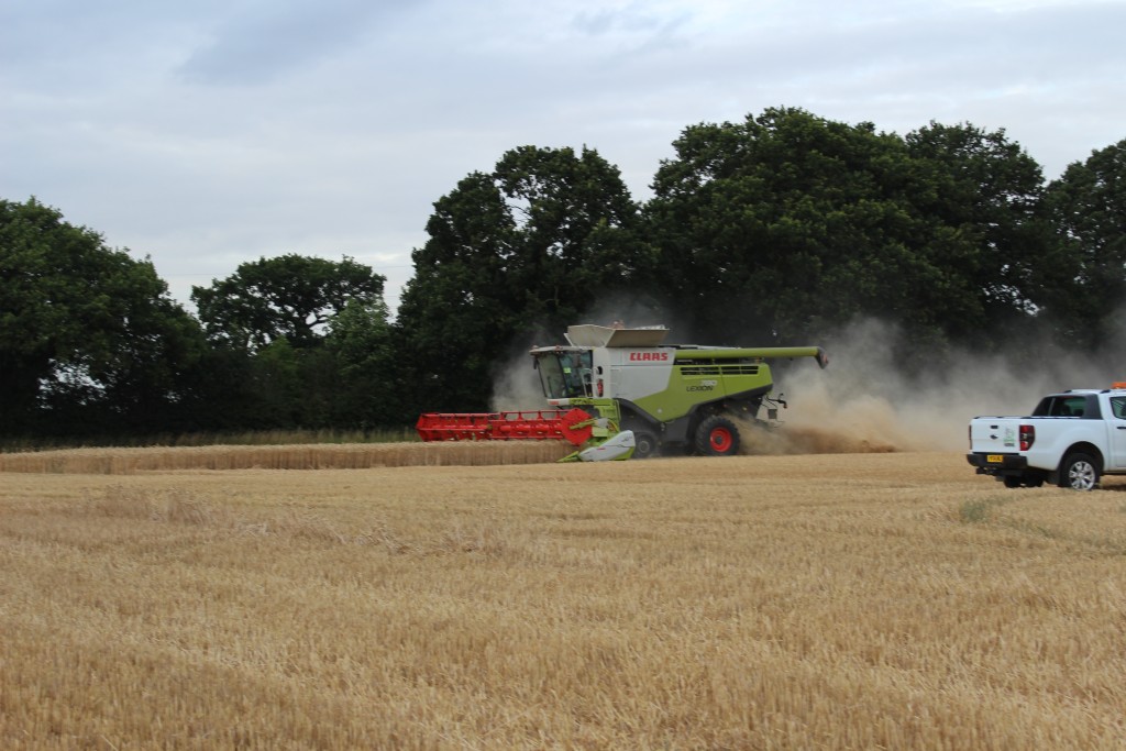 Harvest 2015 Claas lexion combine